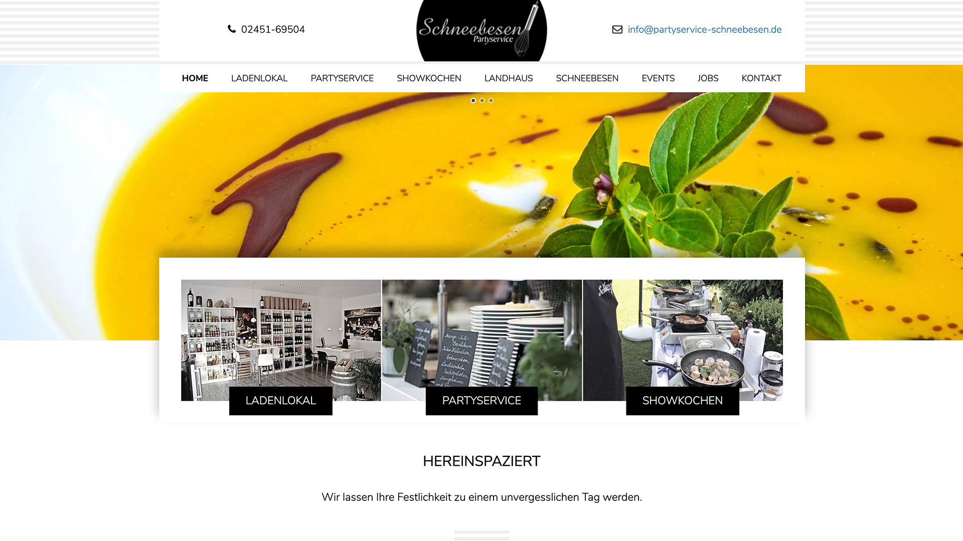 Scribble Werbeagentur nah bei Düsseldorf zeigt eine Webseite die responsive designt ist.